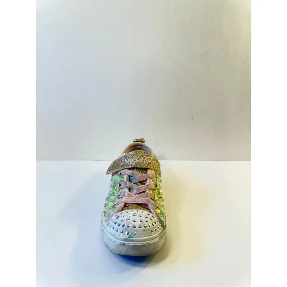 Twinkle Toes Girls Sneakers Sparks Sequin Pary US 13 Youths